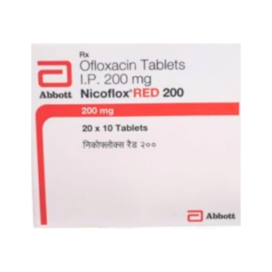 Nicoflox Red 200mg Tablet Rizochem Pharmaceuticals