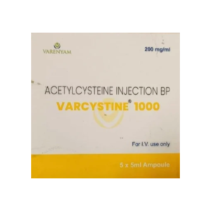 Varcystine 1000mg Injection Rizochem Pharmaceuticals