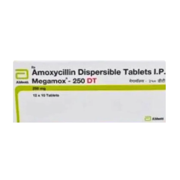 Megamox 250mg Tablet DT Rizochem Pharmaceuticals