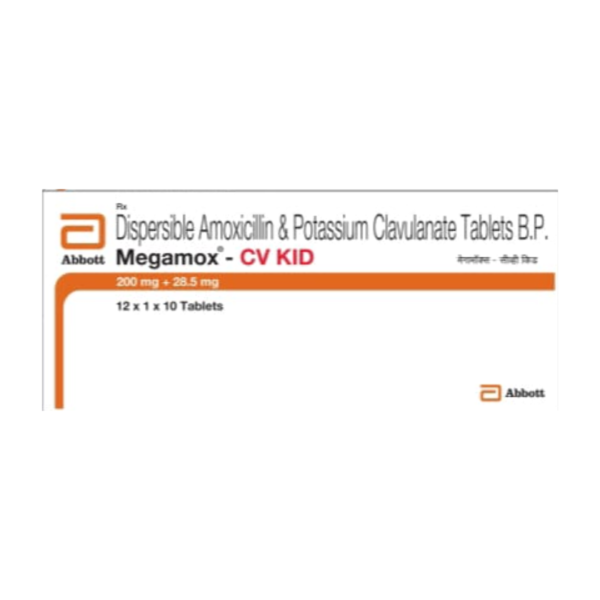 Megamox CV Kid Tablet Rizochem Pharmaceuticals