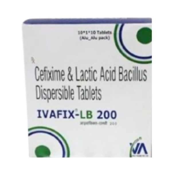 Ivafix LB 200mg Tablet DT Rizochem Pharmaceuticals