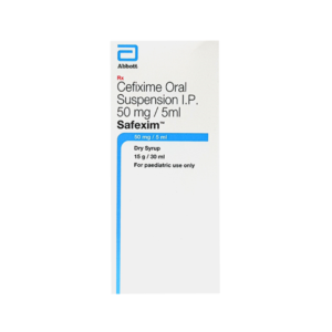 Safexim Dry 50mg Syrup Rizochem Pharmaceuticals