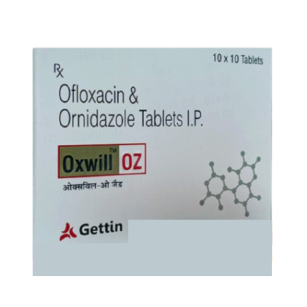 Oxwill OZ 200mg/500mg Tablet Rizochem Pharmaceuticals