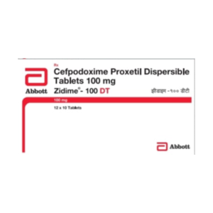 Zidime 100 mg Tablets DT Rizochem Pharmaceuticals