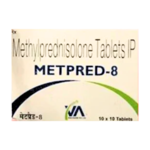 Metpred 8mg Tablet Rizochem Pharmaceuticals