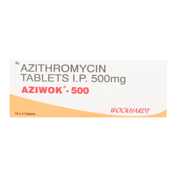 Aziwok 500mg Tablet Rizochem Pharmaceuticals