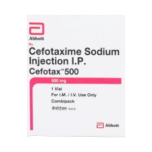 Cefotax 500mg Injection Rizochem Pharmaceuticals