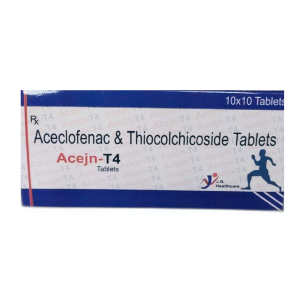 Acejn T 100mg/4mg Tablet Rizochem Pharmaceuticals