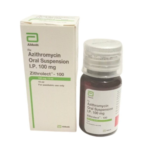 Zithrolect 100mg/5ml Suspension Rizochem Pharmaceuticals