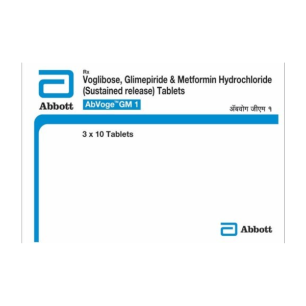 Abvoge GM 1mg Tablet SR Rizochem Pharmaceuticals