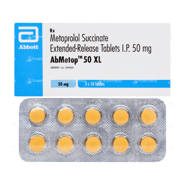 Abmetop 50mg XL Tablet Rizochem Pharmaceuticals