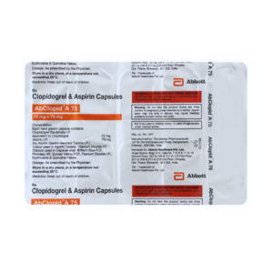 Abclopid A 75mg Capsule Rizochem Pharmaceuticals