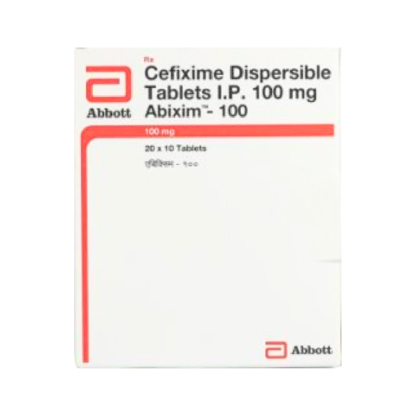 Abixim 100mg Tablet Rizochem Pharmaceuticals