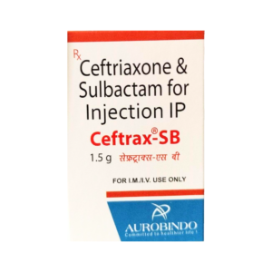 Ceftrax SB 1000mg/500mg Injection Rizochem Pharmaceuticals
