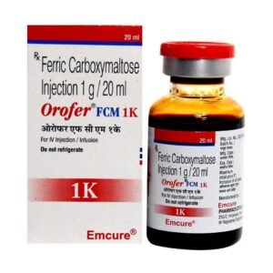 Orofer FCM 1000mg Injection Rizochem Pharmaceuticals