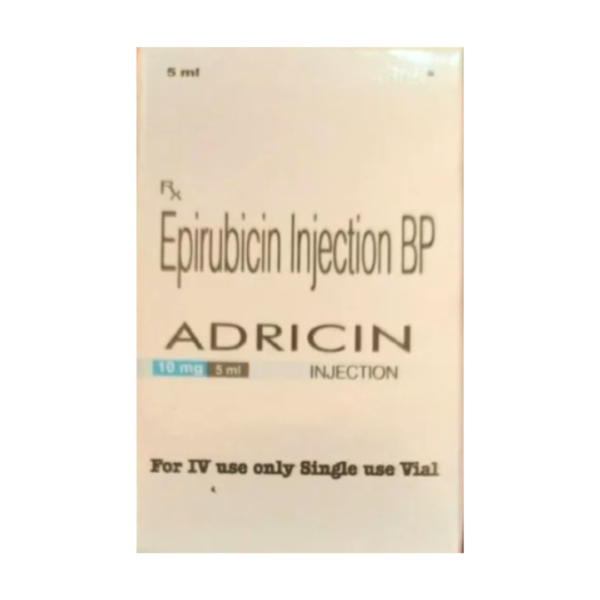 Adricin 10mg Injection Rizochem Pharmaceuticals