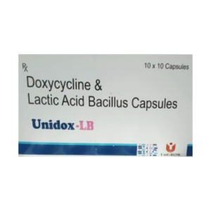 Unidox LB 100mg Capsule Rizochem Pharmaceuticals