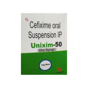 Unixim 50mg Dry Syrup Rizochem Pharmaceuticals