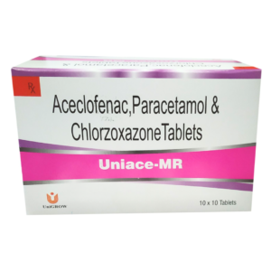 Uniace MR 100mg/325mg/250mg Tablet Rizochem Pharmaceuticals