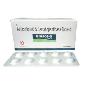 Uniace S 100mg/15mg Tablet Rizochem Pharmaceuticals