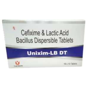 Unixim LB 200mg Tablet DT Rizochem Pharmaceuticals