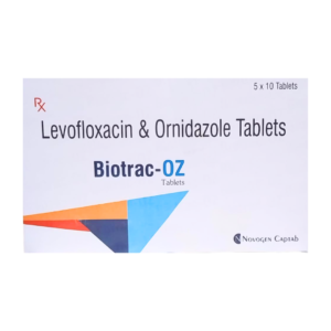 Biotrac OZ 250mg/500mg Tablet Rizochem Pharmaceuticals