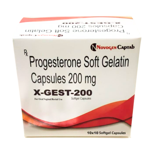 X Gest 200mg Soft Gelatin Capsule Rizochem Pharmaceuticals