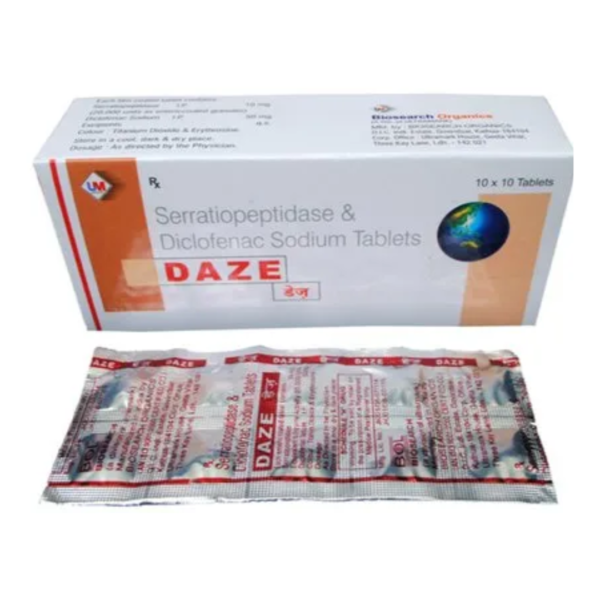 Daze 10mg Tablet Rizochem Pharmaceuticals