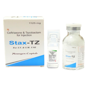 Stax TZ Injection 1000mg/125mg Rizochem Pharmaceuticals