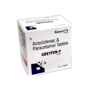 Greyfen P 100mg/325mg Tablet Rizochem Pharmaceuticals