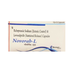Novorab L 75mg/20mg Capsule Rizochem Pharmaceuticals
