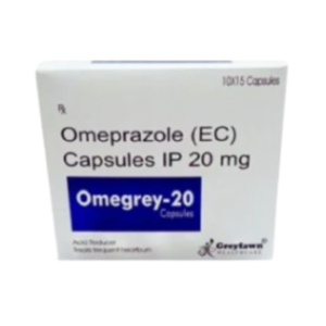 Omegrey 20mg Capsule Rizochem Pharmaceuticals