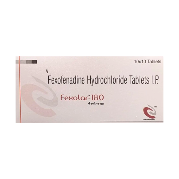 Fexolar 180mg Tablet Rizochem Pharmaceuticals