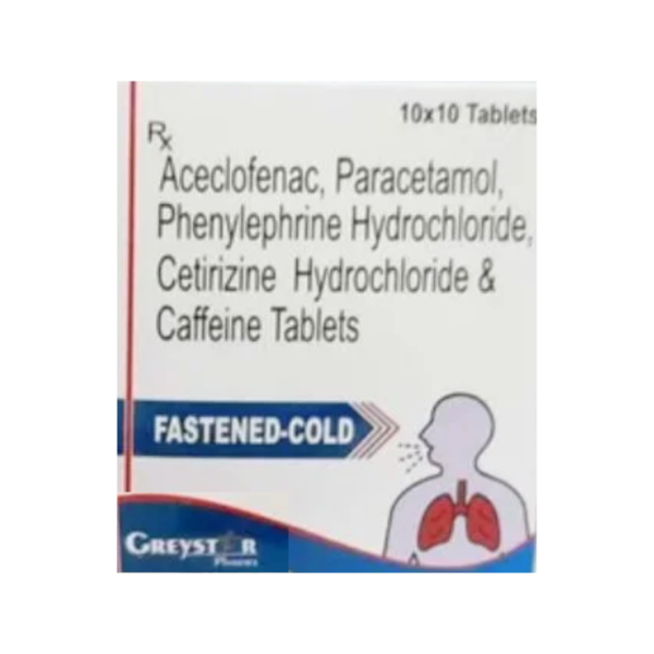 Fastened Cold Tablet Rizochem Pharmaceuticals