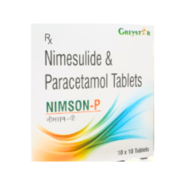 Nimson P 100mg/325mg Tablet Rizochem Pharmaceuticals