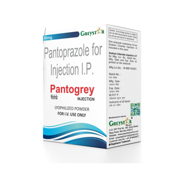 Pantogrey 40mg Tablet Rizochem Pharmaceuticals