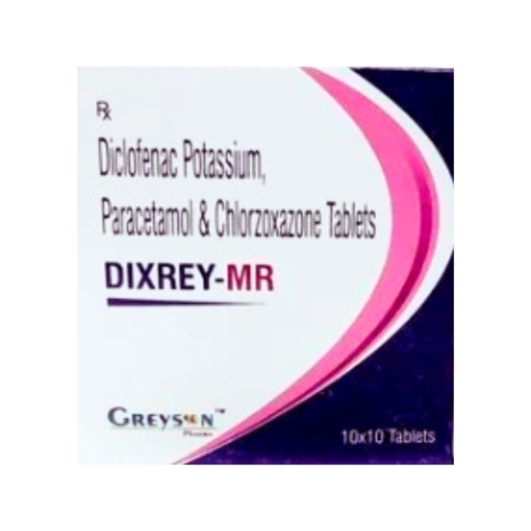 Dixrey MR 250mg/50mg/325mg Tablet Rizochem Pharmaceuticals