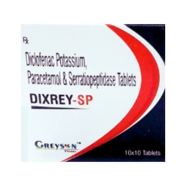 Diclo-Para-Serra Tablet Rizochem Pharmaceuticals