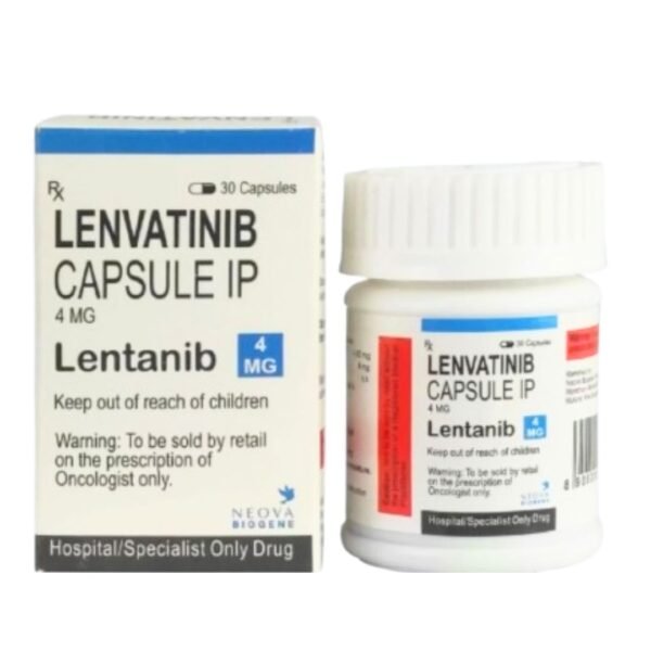 Lentanib 4 mg Capsules Rizochem Pharmaceuticals
