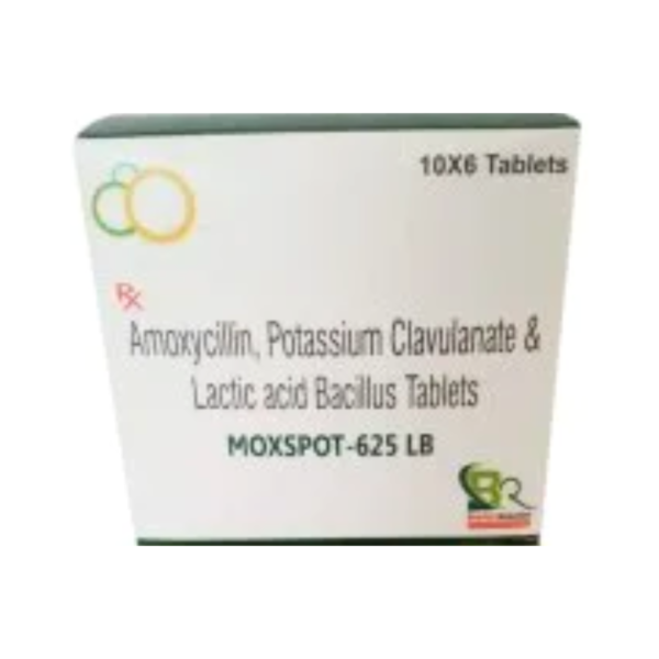 Moxspot 625mg LB Tablet Rizochem Pharmaceuticals