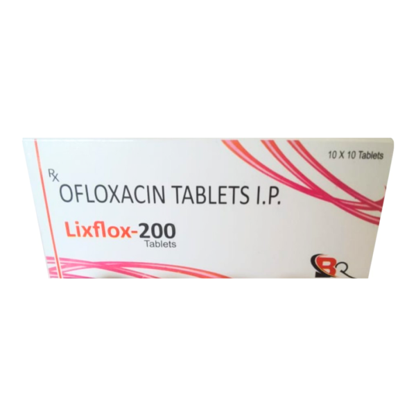 Lixflox 200mg Tablet Rizochem Pharmaceuticals