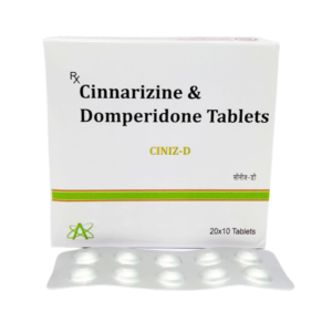 Ciniz D 15mg/20mg Tablet Rizochem Pharmaceuticals